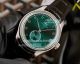 Copy IWC Schaffhausen Portuguese Green Dial Green Leather Watch 40MM (7)_th.jpg